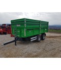 Ремарке 10 тона с 2 оси 450/210см