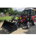 Трактор HANWO 504 с кабина и челен товарач